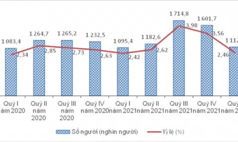 Thu nhập bình quân tháng của người lao động tăng 1 triệu đồng