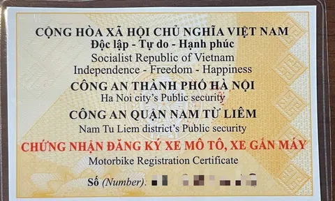 Công an xã, phường, thị trấn sẽ có thẩm quyền đăng ký, cấp biển số xe máy