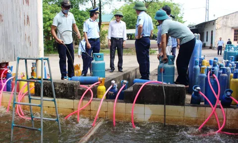 Quản lý thị trường tỉnh Quảng Bình xử lý 24 vụ vi phạm khí dầu mỏ hóa lỏng