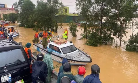 Công an tỉnh Quảng Bình sẵn sàng phương án phòng chống thiên tai, bão lũ