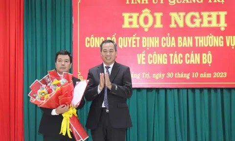 Quảng Trị điều động, chỉ định các vị trí lãnh đạo chủ chốt