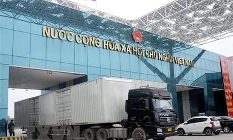 Cửa khẩu Móng Cái chính thức đưa máy soi container di động vào hoạt động
