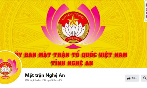 Hơn 120 nghìn người dân tương tác với Mặt trận Tổ quốc tỉnh Nghệ An qua mạng xã hội