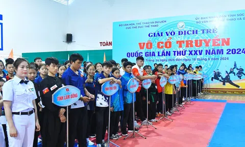 40 đội đăng ký tham gia giải Vô địch trẻ võ cổ truyền quốc gia lần thứ XXV - 2024