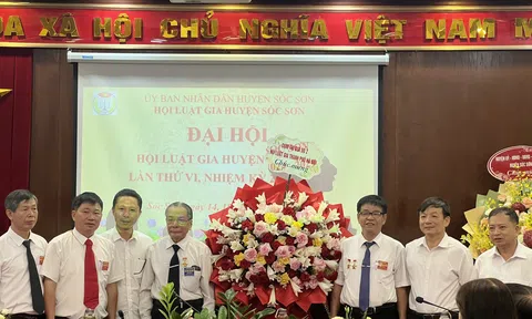 Hội Luật Gia huyện Sóc Sơn tổ chức thành công Đại hội lần thứ VI nhiệm kỳ 2024 - 2029