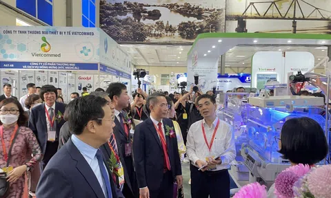 Đang diễn ra Triển lãm Quốc tế chuyên ngành Y Dược Việt Nam lần thứ 30