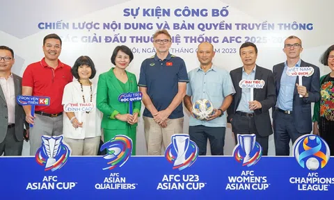 K+ độc quyền phát sóng các giải đấu AFC tới năm 2029