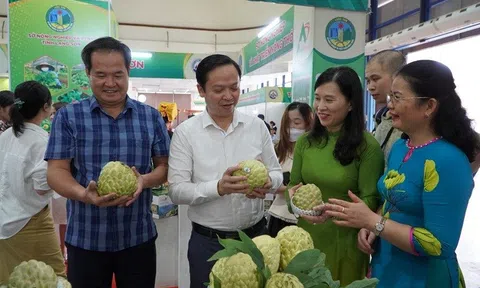 Livestream bán hàng tại phiên chợ quảng bá nông sản, sản phẩm OCOP