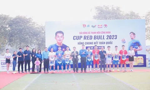 Chính thức khởi tranh vòng chung kết Giải bóng đá thanh niên công nhân Cup Red Bull 2023