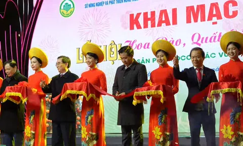 Lần đầu tiên Hà Nội tổ chức lễ hội hoa đào, quất cảnh và sản phẩm OCOP các vùng miền Xuân Giáp Thìn 2024