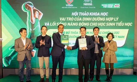 Đẩy mạnh giáo dục dinh dưỡng và lối sống năng động cho trẻ em