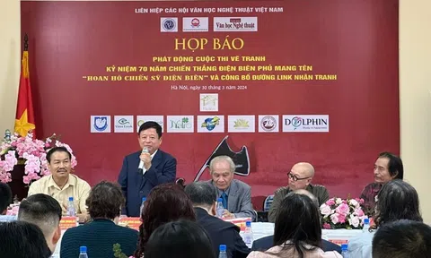 Phát động cuộc thi vẽ tranh với chủ đề “Hoan hô chiến sĩ Điện Biên”