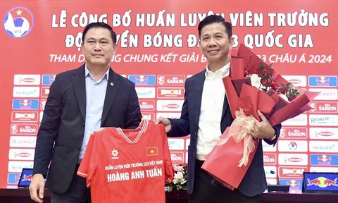 HLV Hoàng Anh Tuấn đảm nhiệm vai trò dẫn dắt U23 Việt Nam tham dự VCK Giải bóng đá U23 châu Á 2024