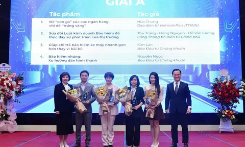 Phát động giải báo chí về bảo hiểm 2024