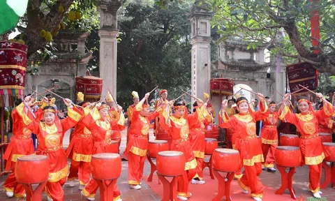 Kỷ niệm 996 năm Hội thề Trung hiếu đền Đồng Cổ - thờ thần núi Trống Đồng