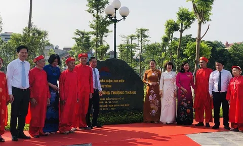 Khánh thành công trình với không gian xanh - hiện đại tại quận Long Biên