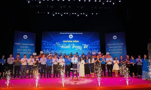 Trong năm học 2023 - 2024, CLB Tình nguyện viên Thủ đô đã trao tặng quà, trị giá hơn 6 tỷ đồng