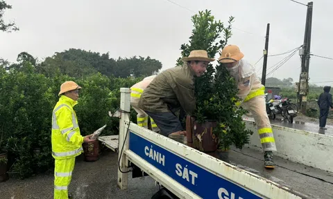 Hưng Yên phát lệnh báo động 3 trên sông Hồng