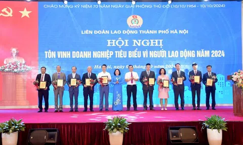 Hà Nội: Tôn vinh 100 gương sáng kiến, sáng tạo và 10 doanh nghiệp tiêu biểu vì người lao động