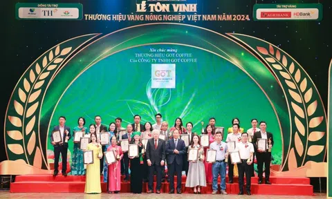 Tôn vinh gần 90 Thương hiệu Vàng nông nghiệp Việt Nam năm 2024