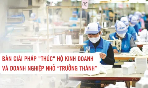 Bàn giải pháp "thúc" hộ kinh doanh và doanh nghiệp nhỏ “trưởng thành”
