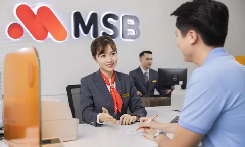 Cổ đông MSB sắp nhận cổ tức 20% bằng cổ phiếu