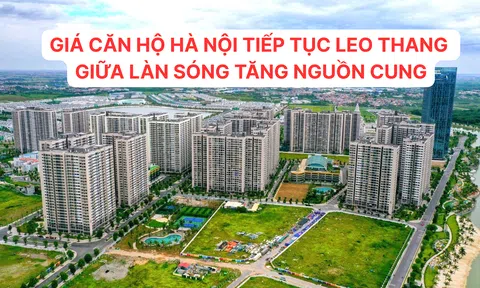 Giá căn hộ Hà Nội tiếp tục leo thang giữa làn sóng tăng nguồn cung