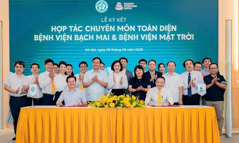 Bệnh viện Bạch Mai hợp tác toàn diện với Bệnh viện Mặt Trời trong đào tạo và chuyển giao kỹ thuật chuyên môn