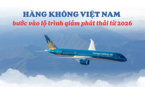 Hàng không Việt Nam bước vào lộ trình giảm phát thải từ 2026