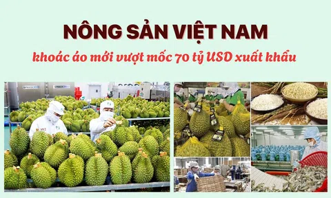 Nông sản Việt Nam khoác áo mới vượt mốc 70 tỷ USD xuất khẩu