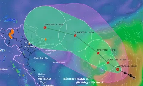 Hoàn lưu bão số 7 gây mưa giông, gió mạnh ở Bắc Bộ