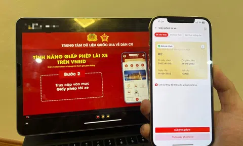 Người dân không phải xuất trình lại giấy tờ đã tích hợp VNeID