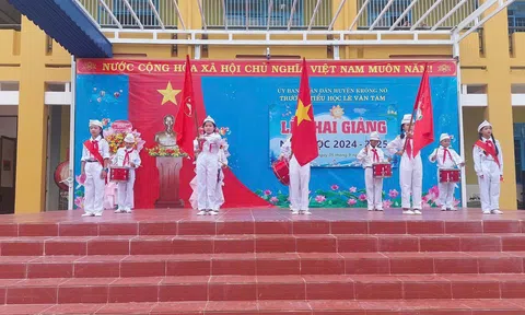 Đắk Nông: Học sinh các cấp tưng bừng khai giảng năm học mới 2024-2025