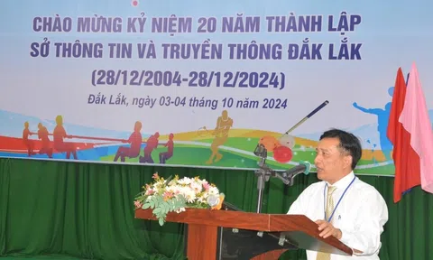 Đắk Lắk: Hơn 400 vận động viên tham gia hội thao chào mừng kỷ niệm 20 năm thành lập Sở Thông tin và Truyền thông