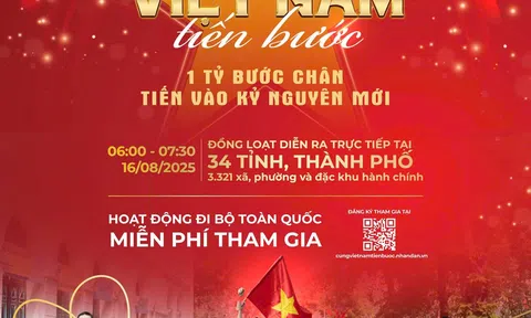 Lan tỏa thông điệp “Một tỷ bước chân” và tri ân 80 năm Công an Đắk Lắk
