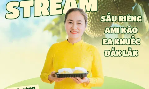 Livestream đặc biệt ở thủ phủ sầu riêng
