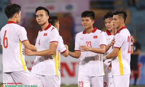 Đội tuyển U23 Việt Nam thắng U20 Hàn Quốc 1-0 ở trận giao hữu lượt về