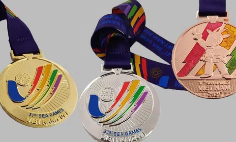 Ban Tổ chức SEA Games 31 công bố mẫu huy chương và thú nhồi bông quà tặng lưu niệm