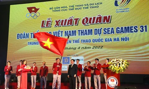 Đoàn Thể thao Việt Nam xuất quân tham dự SEA Games 31