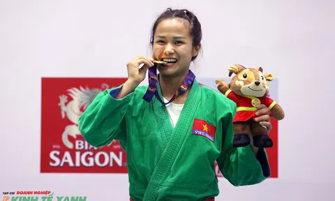 SEA Games 31: Kurash đem về 4 Huy chương Vàng đầu tiên cho Đoàn Thể thao Việt Nam
