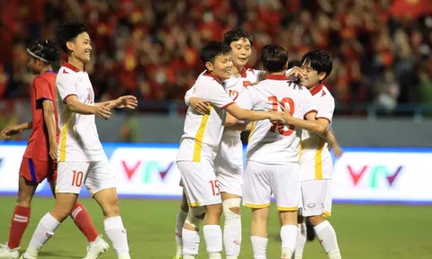 Đội tuyển Bóng đá nữ Việt Nam đánh bại Đội tuyển nữ Campuchia 7-0