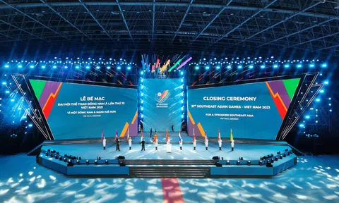 Lễ Bế mạc SEA Games 31 ấm áp tình hữu nghị và tinh thần đoàn kết
