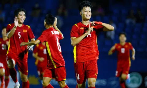 U19 Việt Nam thắng U19 Myanmar 2-0 ở trận khai mạc Giải U19 Quốc tế Thanh niên 2022
