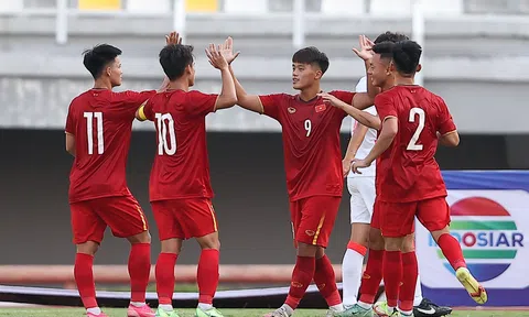 U20 Việt Nam đứng đầu Bảng F Vòng loại U20 Châu Á sau lượt trận đầu tiên