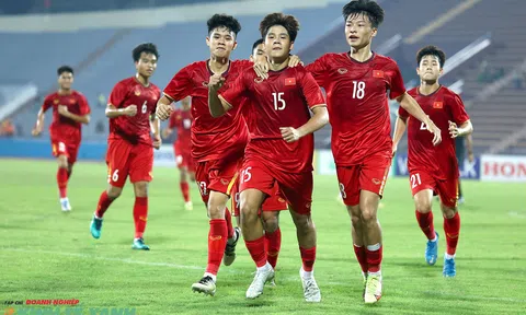 Đội tuyển U17 Việt Nam thắng đậm U17 Đài Bắc Trung Hoa ngày đầu ra quân Vòng loại U17 Châu Á 2023