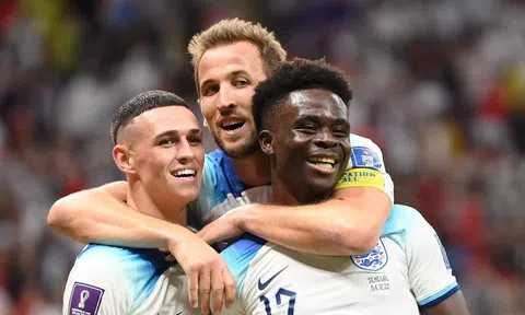 Đội tuyển Anh sẽ đối đầu Đội tuyển Pháp tại Tứ kết World Cup 2022