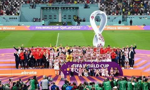 Croatia giành Huy chương Đồng World Cup 2022