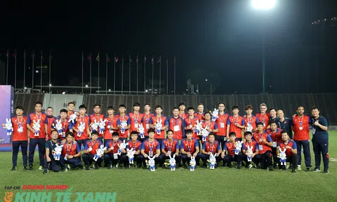 Đội tuyển U22 Việt Nam giành Huy chương Đồng tại SEA Games 32