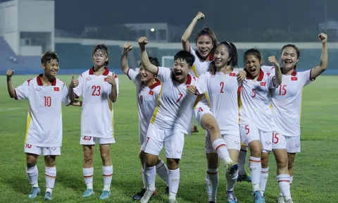 Chiến thắng Lebanon, U20 Nữ Việt Nam giành quyền vào Vòng chung kết U20 Nữ Châu Á 2024 trước 1 vòng đấu