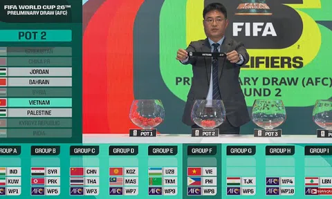 Kết quả bốc thăm Vòng loại thứ 2 World Cup 2026 khu vực châu Á